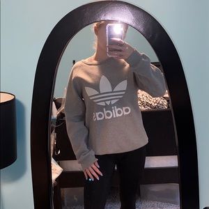Grey Adidas Sweatshirt